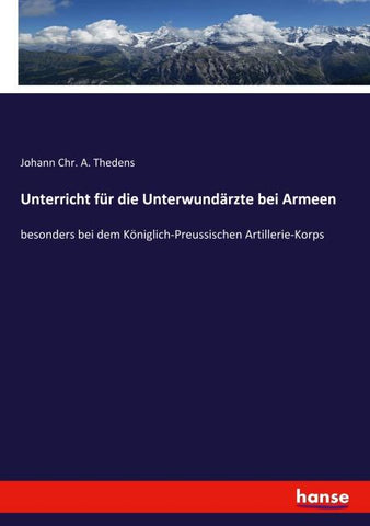 Unterricht für die Unterwundärzte bei Armeen