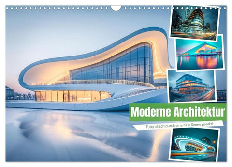 Moderne Architektur (Wandkalender 2026 DIN A3 quer), CALVENDO Monatskalender