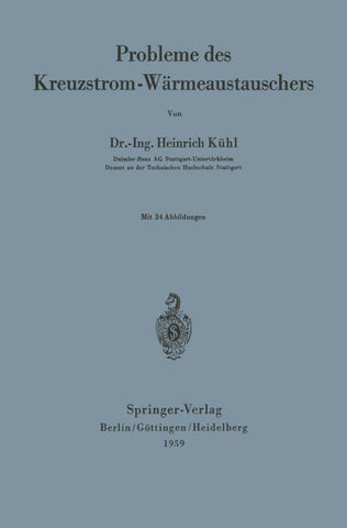 Probleme des Kreuzstrom-Wärmeaustauschers