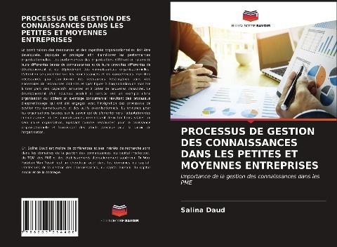 PROCESSUS DE GESTION DES CONNAISSANCES DANS LES PETITES ET MOYENNES ENTREPRISES