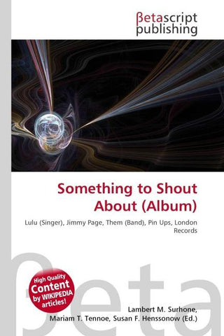 Something to Shout About (Album)