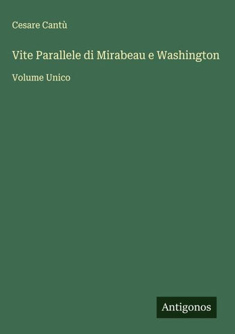 Vite Parallele di Mirabeau e Washington