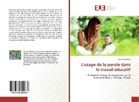 L'usage de la parole dans le travail éducatif