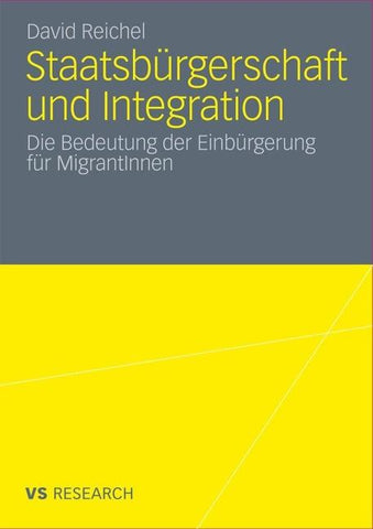 Staatsbürgerschaft und Integration