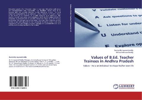 Values of B.Ed. Teacher Trainees in Andhra Pradesh