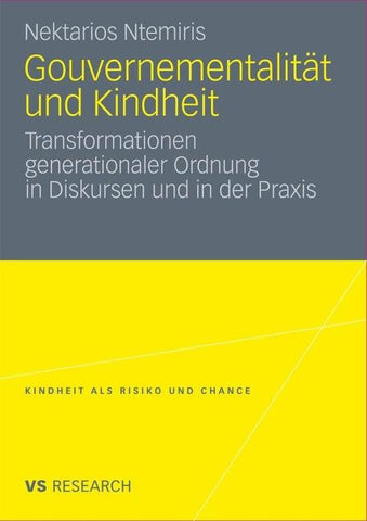 Gouvernementalität und Kindheit