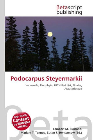 Podocarpus Steyermarkii