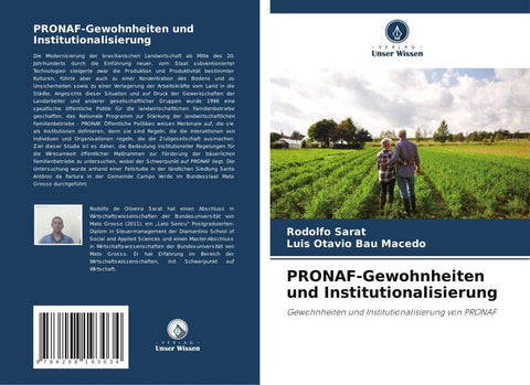 PRONAF-Gewohnheiten und Institutionalisierung