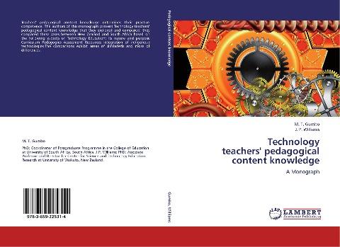 Technology  teachers' pedagogical  content knowledge