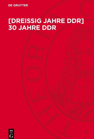 [Dreißig Jahre DDR] 30 Jahre DDR