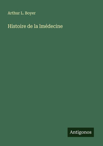 Histoire de la lmédecine