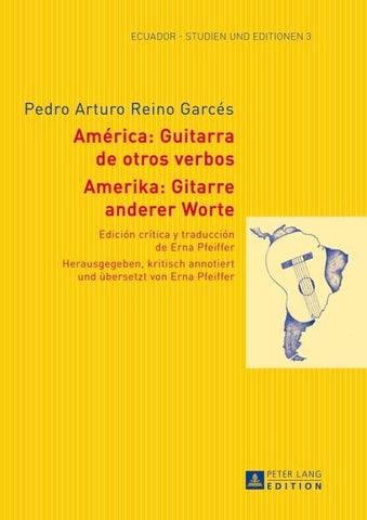 Amerika: Gitarre anderer Worte- América: Guitarra de otros verbos