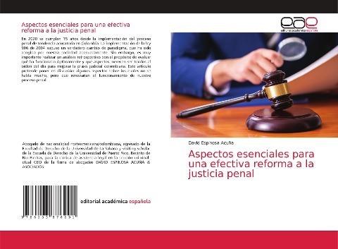 Aspectos esenciales para una efectiva reforma a la justicia penal
