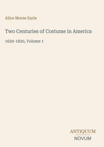 Two Centuries of Costume in America