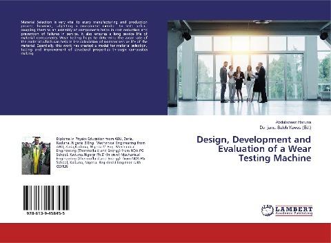 Design, Development and Evaluation of a Wear Testing Machine