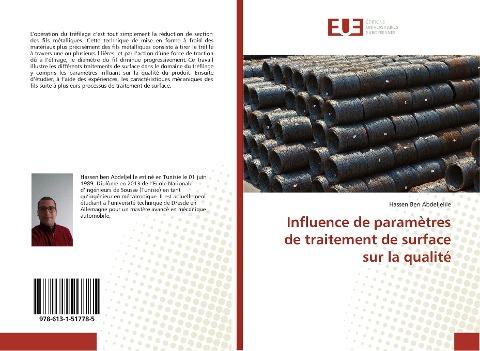 Influence de paramètres de traitement de surface sur la qualité