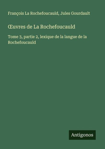 ¿uvres de La Rochefoucauld