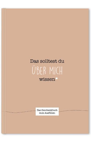 Das solltest du über mich wissen