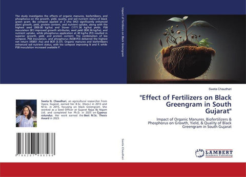 "Effect of Fertilizers on Black Greengram in South Gujarat"