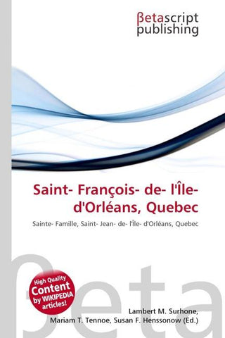 Saint- François- de- l'Île- d'Orléans, Quebec