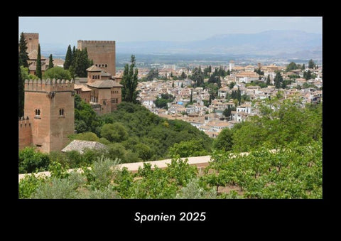 Spanien 2025 Fotokalender DIN A3
