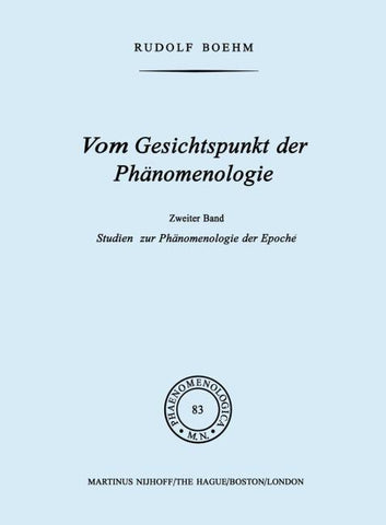 Vom Gesichtspunkt der Phänomenologie