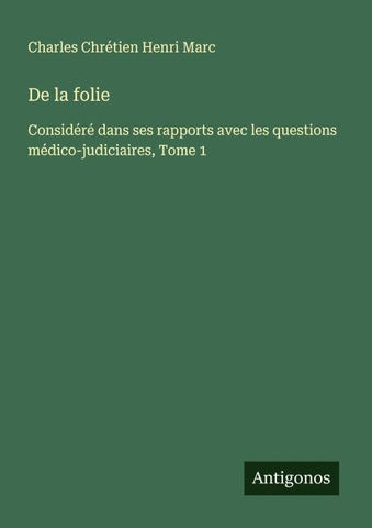 De la folie