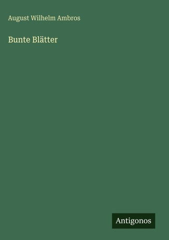 Bunte Blätter