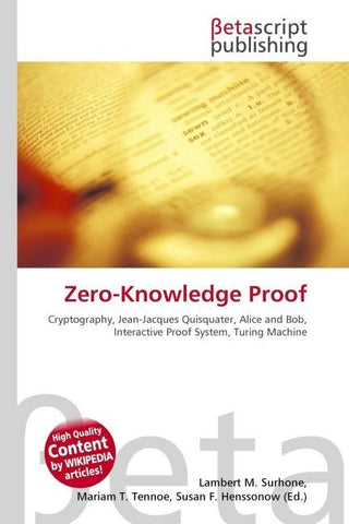 Zero-Knowledge Proof