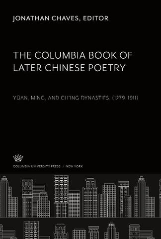 The Cumbia Book of Later Chinese Poetry