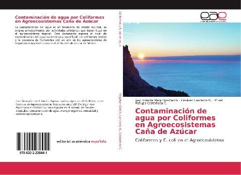 Contaminación de agua por Coliformes en Agroecosistemas Caña de Azúcar