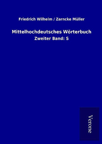 Mittelhochdeutsches Wörterbuch