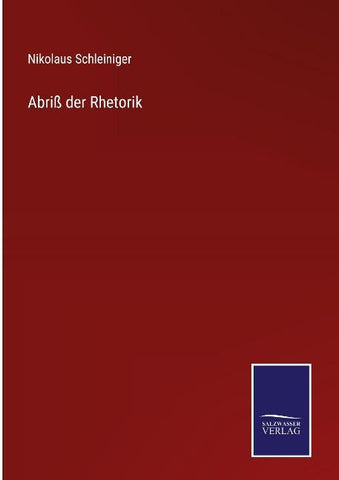 Abriß der Rhetorik