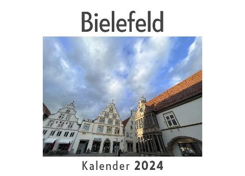 Bielefeld (Wandkalender 2024, Kalender DIN A4 quer, Monatskalender im Querformat mit Kalendarium, Das perfekte Geschenk)