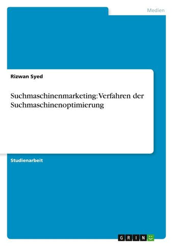 Suchmaschinenmarketing: Verfahren der Suchmaschinenoptimierung