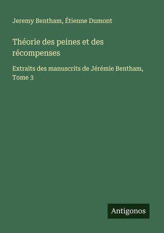 Théorie des peines et des récompenses
