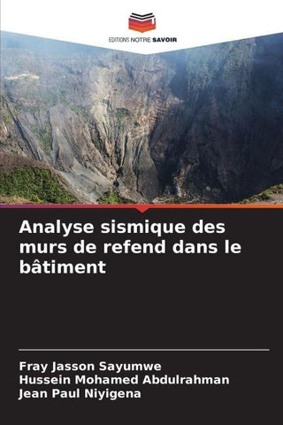 Analyse sismique des murs de refend dans le bâtiment