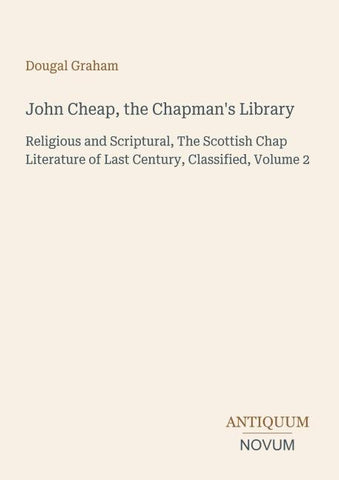 John Cheap, the Chapman's Library