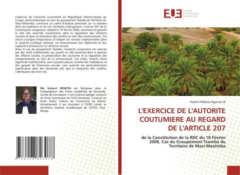 L'EXERCICE DE L'AUTORITE COUTUMIERE AU REGARD DE L'ARTICLE 207