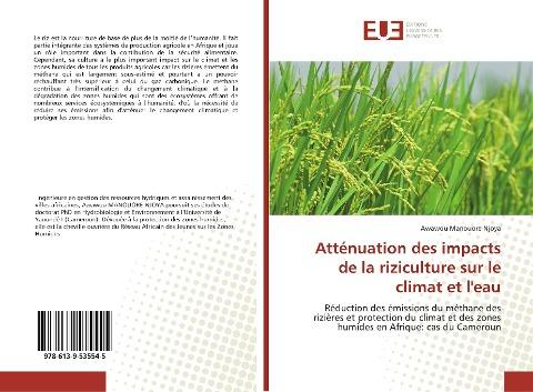 Atténuation des impacts de la riziculture sur le climat et l'eau