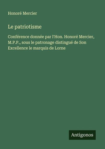 Le patriotisme
