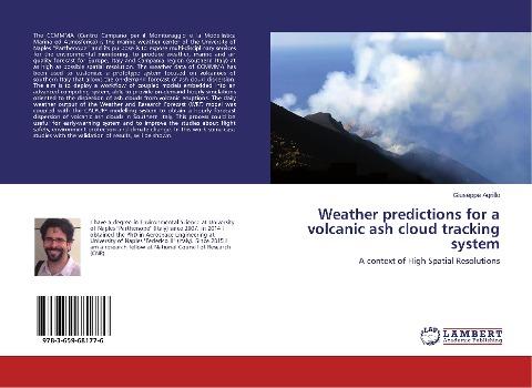 Weather predictions for a volcanic ash cloud tracking system