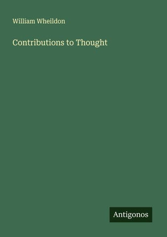 Contributions to Thought