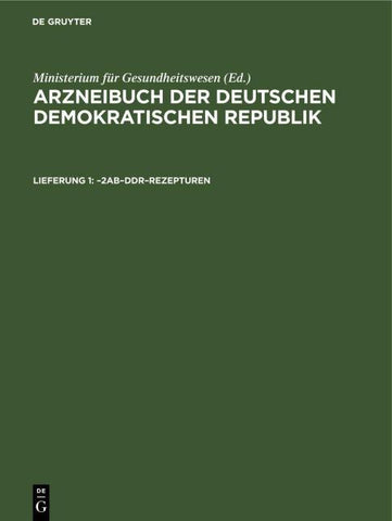 –2AB–DDR–Rezepturen