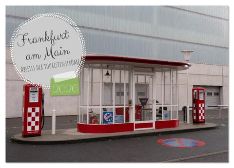 Frankfurt am Main - Abseits der Touristenströme (Tischkalender 2026 DIN A5 quer), CALVENDO Monatskalender