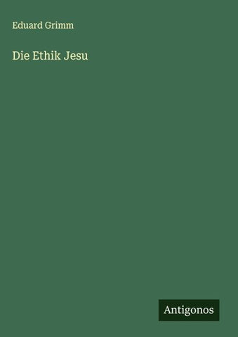 Die Ethik Jesu