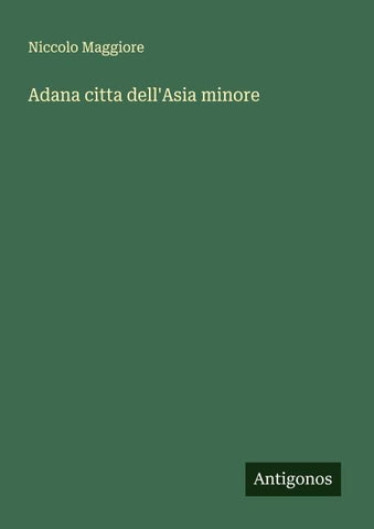Adana citta dell'Asia minore