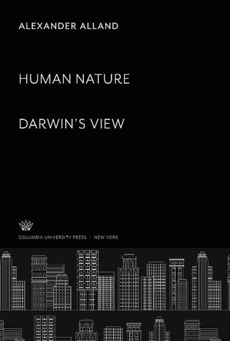 Human Nature: Darwin'S View