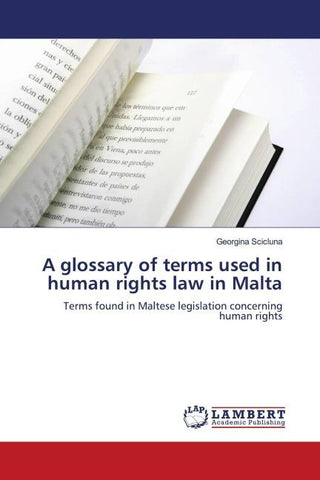 A glossary of terms used in human rights law in Malta