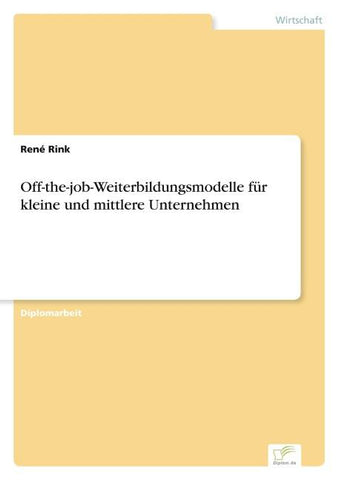 Off-the-job-Weiterbildungsmodelle für kleine und mittlere Unternehmen